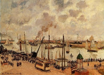  1903 Lienzo - el puerto de le havre 1903 Camille Pissarro